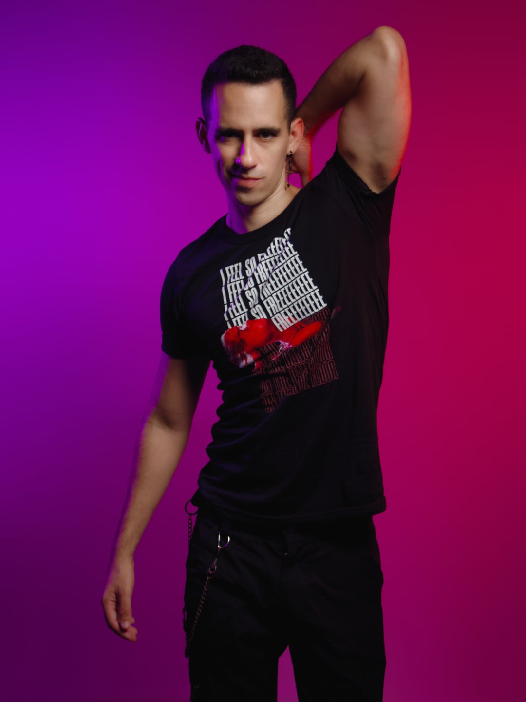 Late Night Gallery Camiseta Negra 10