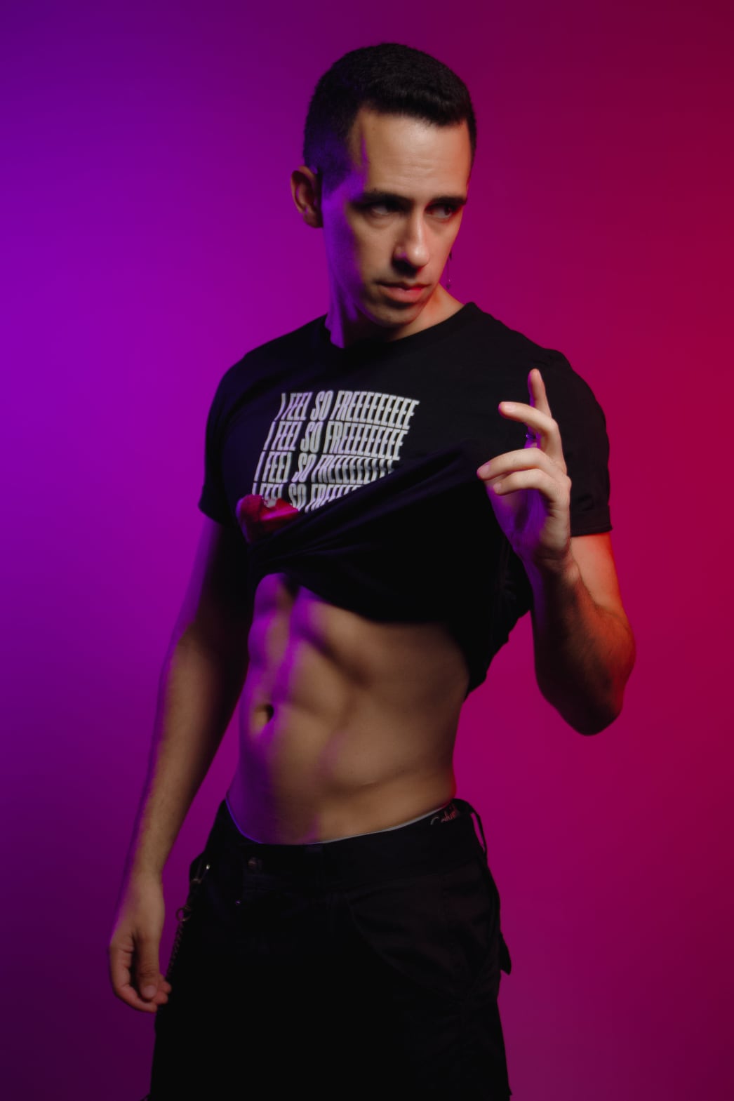 Late Night Gallery Camiseta Negra 5