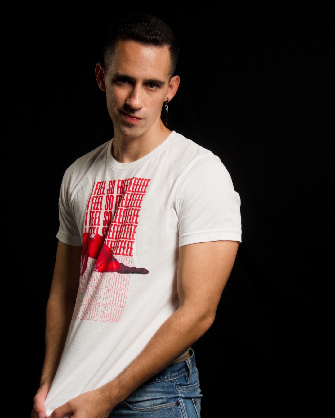 Late Night Gallery Camiseta Blanca W3